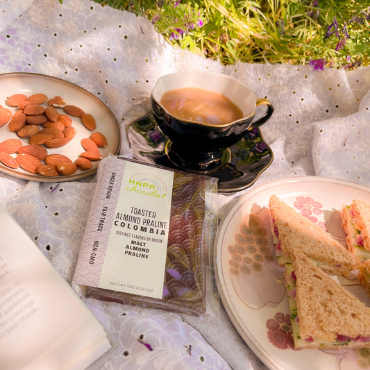 Toasted Almond Praline Bar