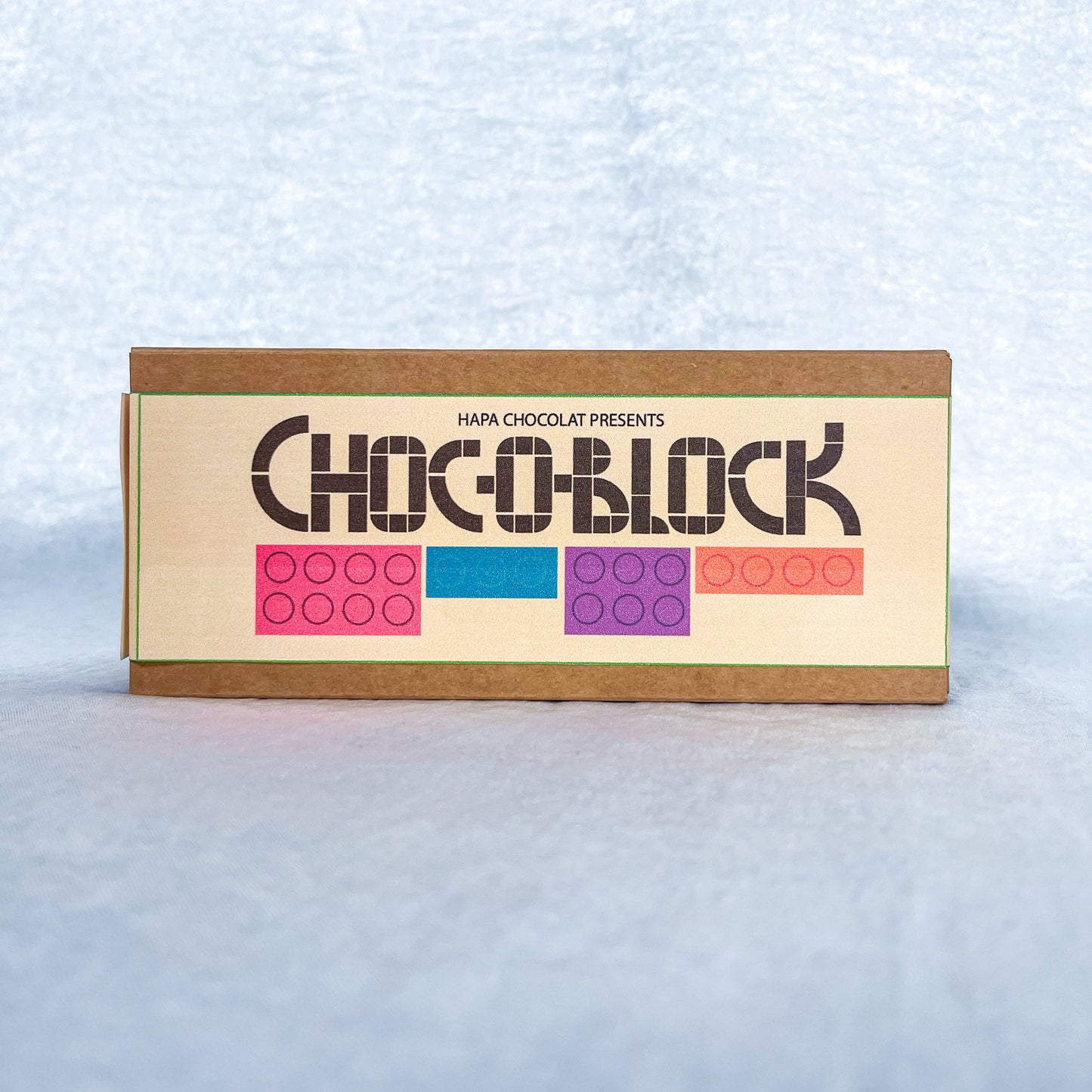 A brown packaging box with a label